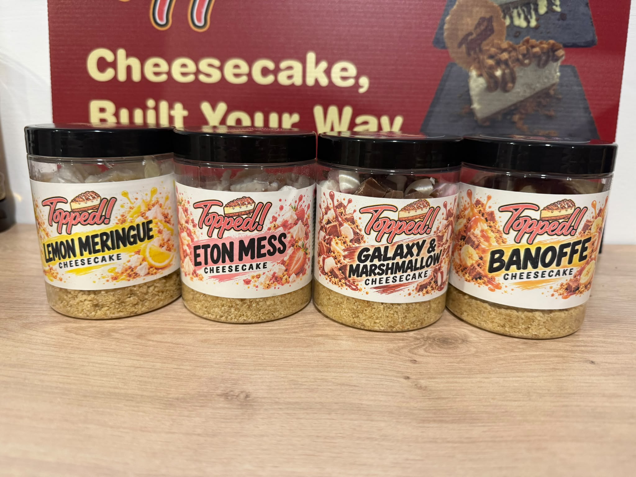 Artisanal Cheesecake Dessert Jars Bar